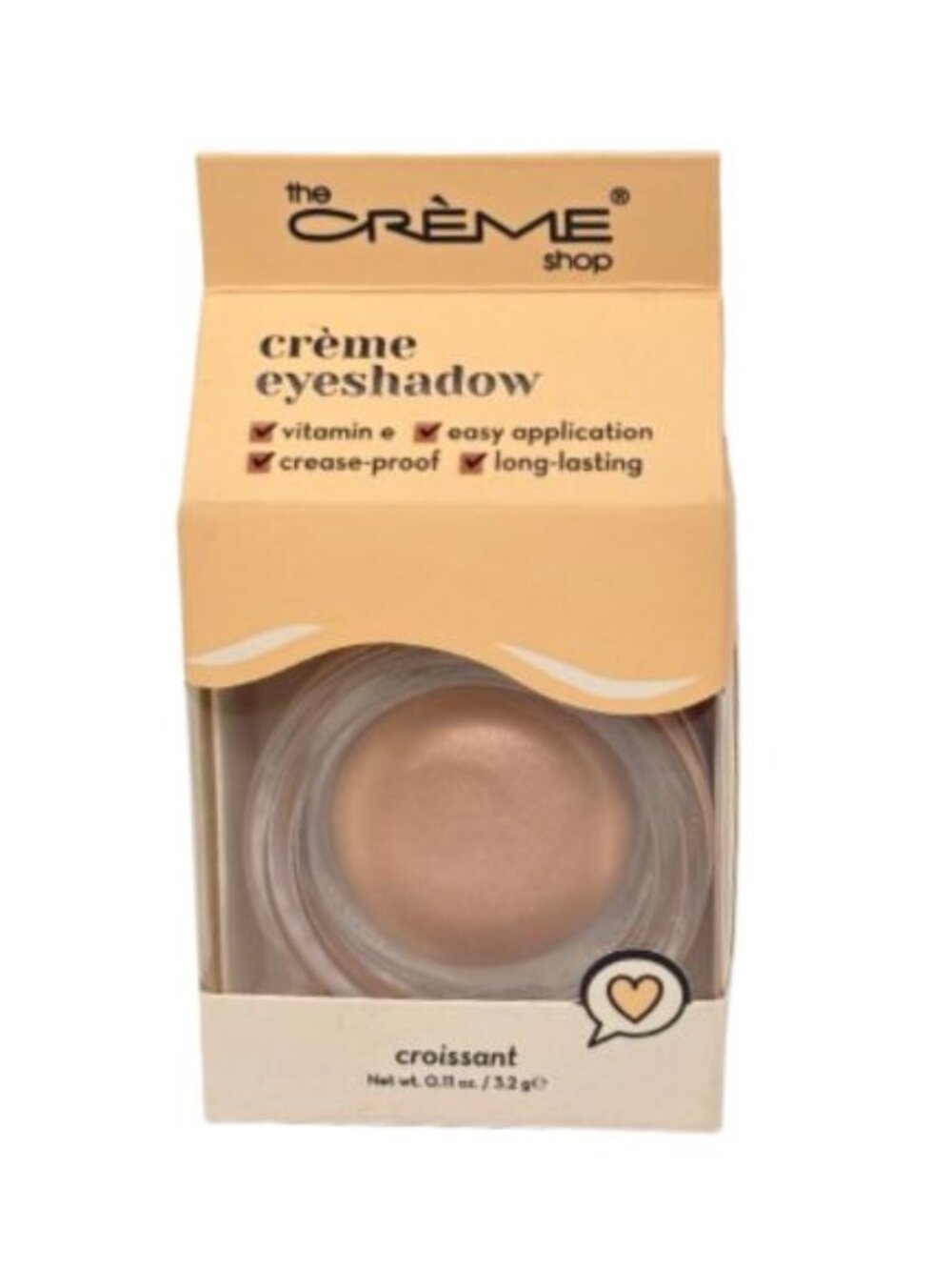 The Crème Shop Crème Eyeshadow – Croissant NEW